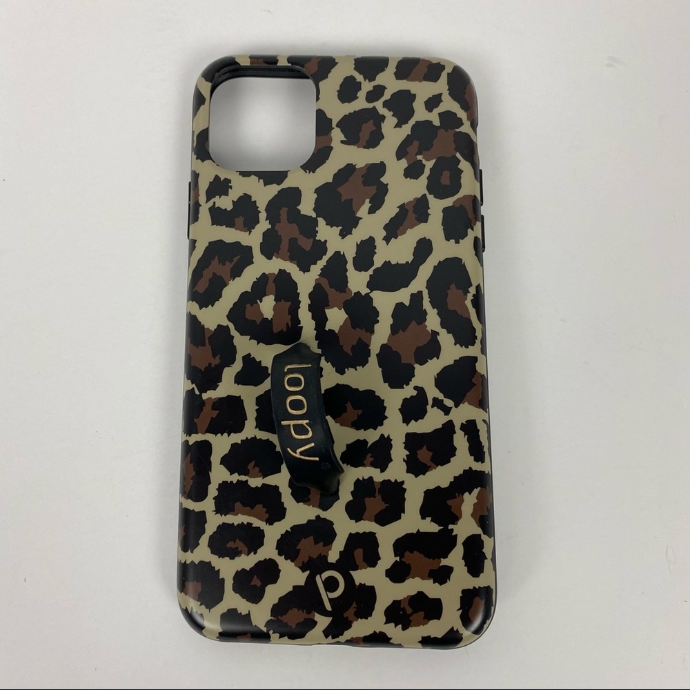Loopy Leopard Print iPhone 11 Pro Max Phone Case